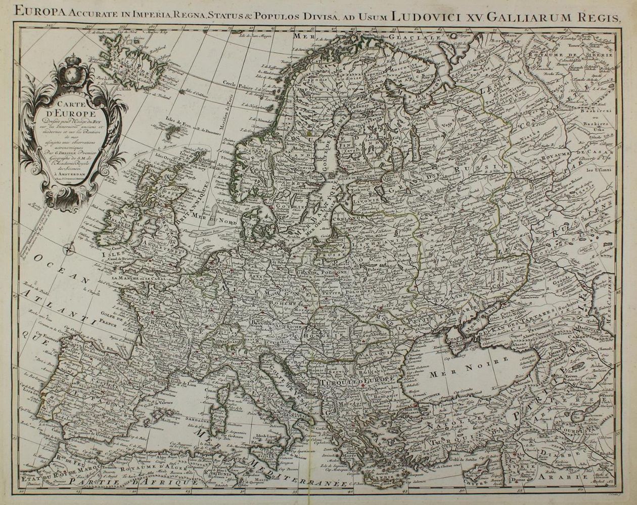 Große Abbildung Nr.1: 136-3042 Europa.: (Ausland, Europa)