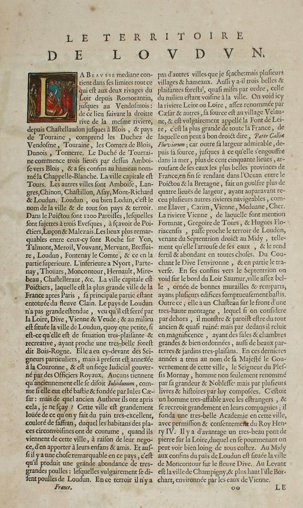 Große Abbildung Nr.1: 136-3047 Blaeu/Mercator.: (Ausland, Frankreich)