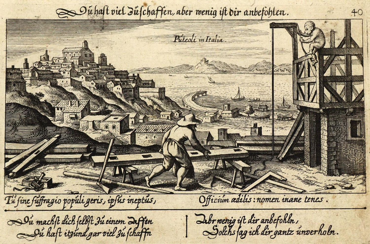 Große Abbildung Nr.1: 136-3076 Pozzuoli.: (Ausland, Italien)