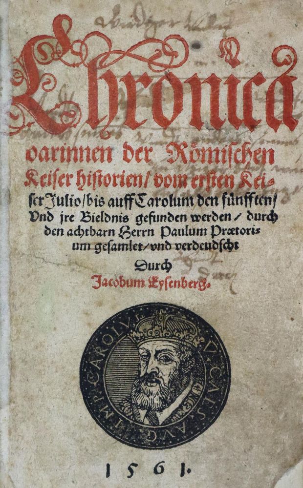 Große Abbildung Nr.2: 136-308 Praetorius,P.: (Alte Drucke, Handschriften und Theologie)