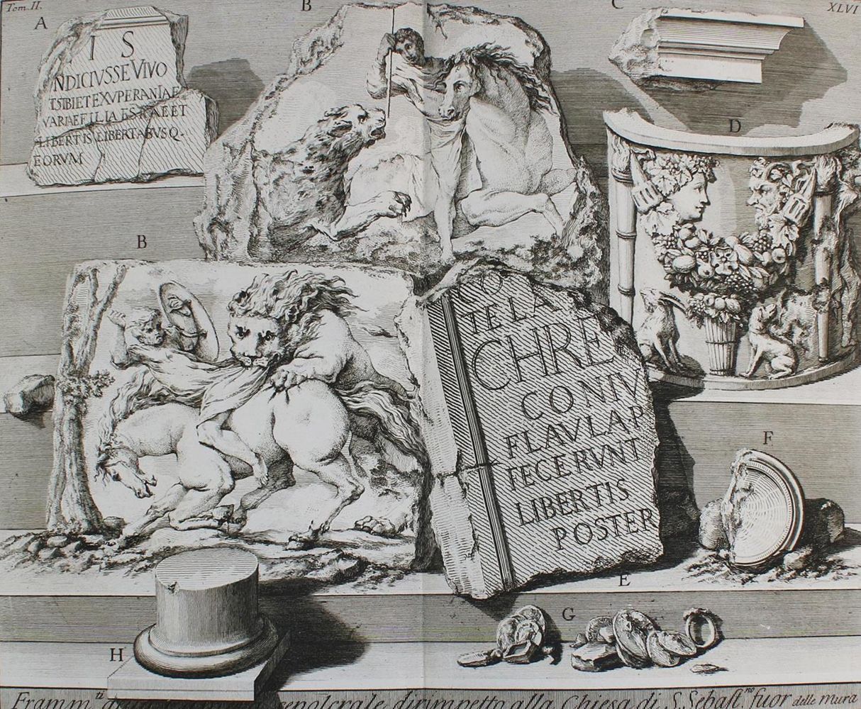 Große Abbildung Nr.1: 136-3081 Piranesi,G.B.: (Ausland, Italien, Rom)