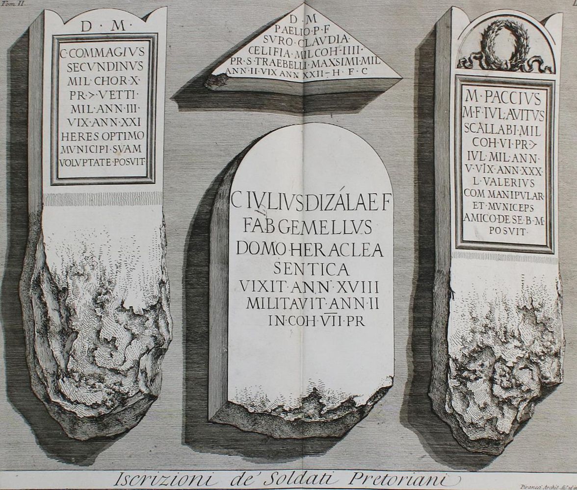 Große Abbildung Nr.1: 136-3084 Piranesi,G.B.: (Ausland, Italien, Rom)