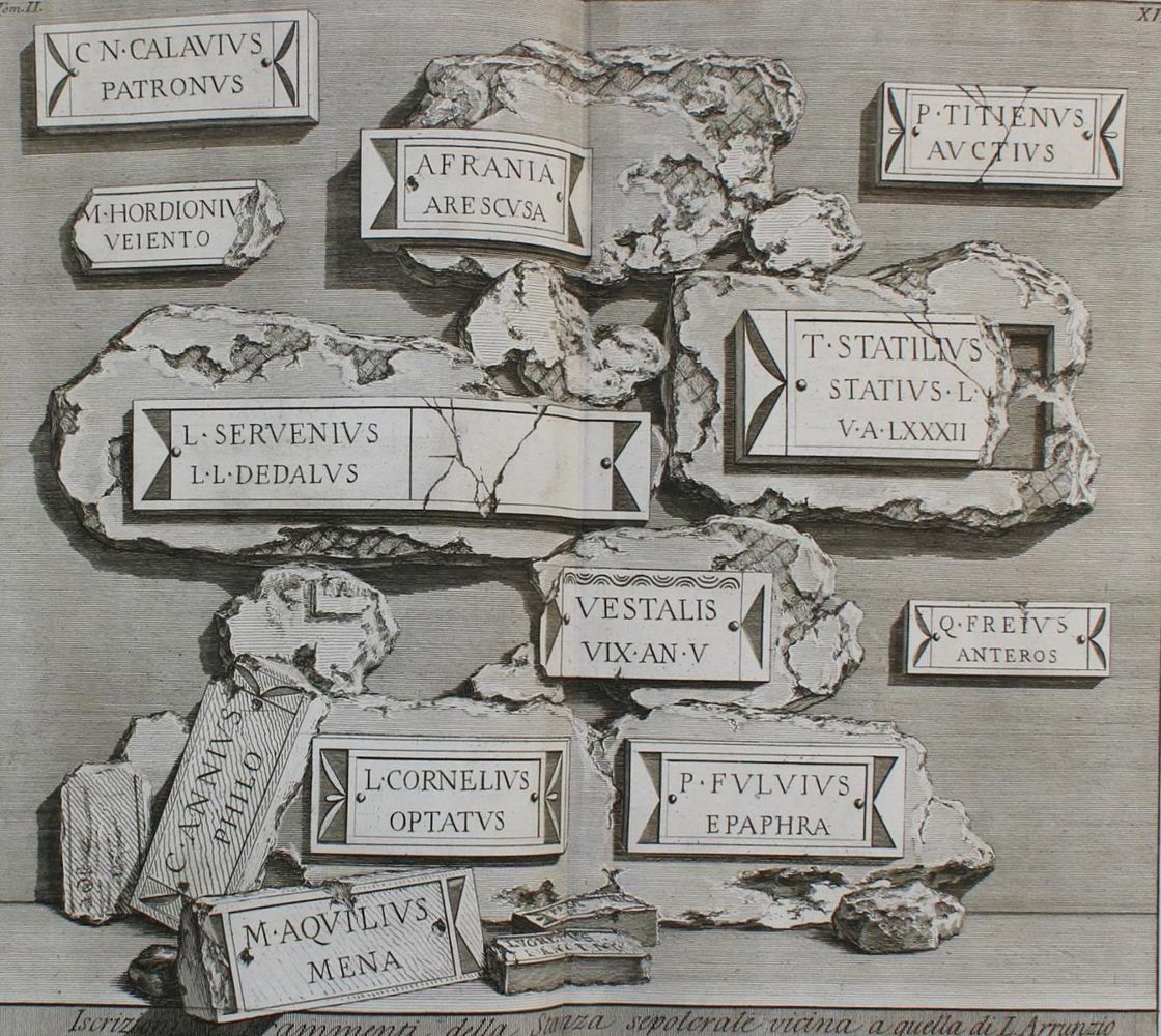 Große Abbildung Nr.1: 136-3089 Piranesi,G.B.: (Ausland, Italien, Rom)