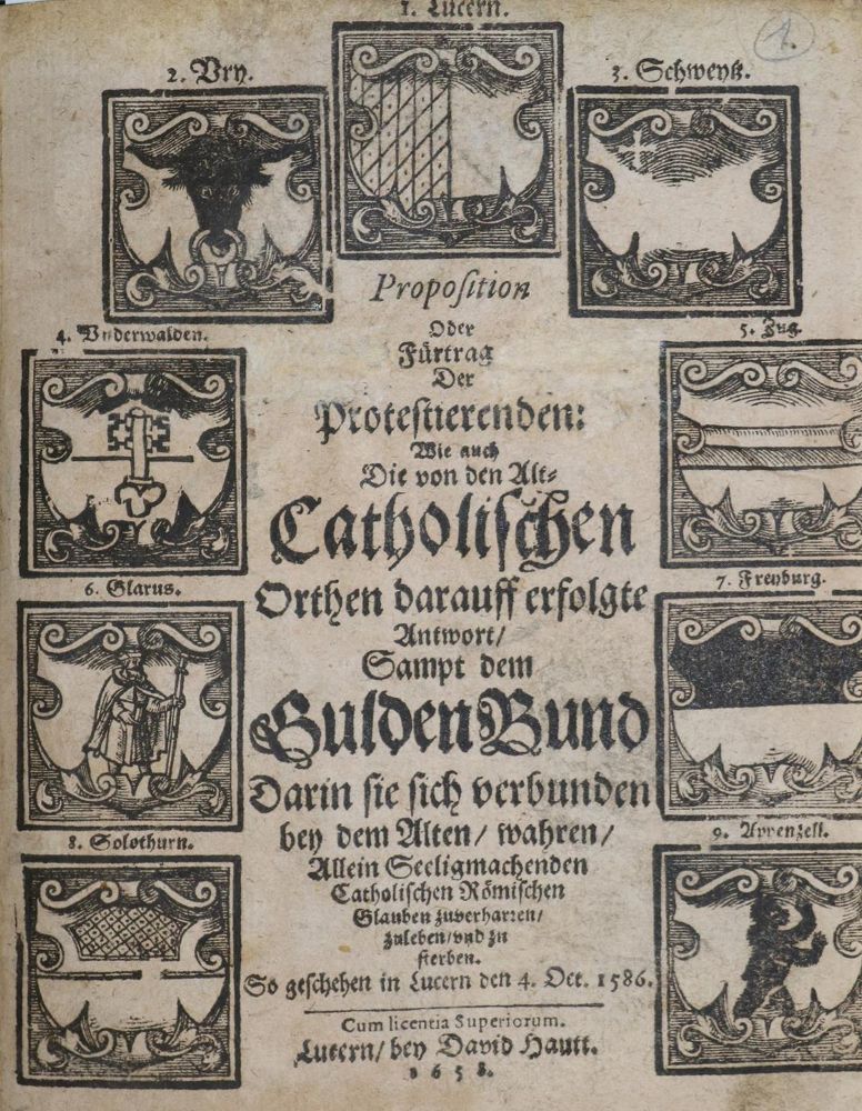 Große Abbildung Nr.1: 136-309 Proposition.: (Alte Drucke, Handschriften und Theologie)
