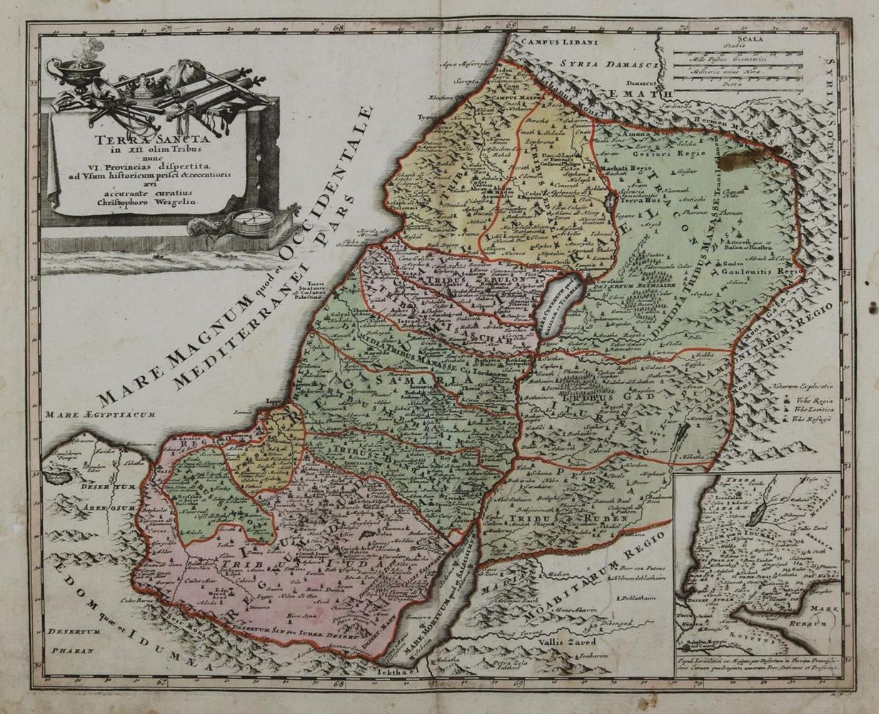 Große Abbildung Nr.2: 136-3112 Naher Osten u. Östliches Mittelmeer.: (Ausland)