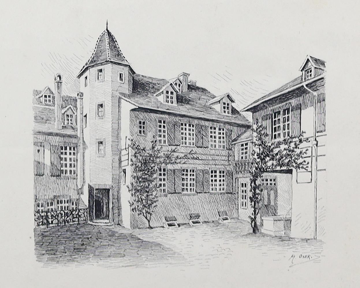 Große Abbildung Nr.1: 136-3129 Oser, Max: (Ausland, Schweiz, Basel)