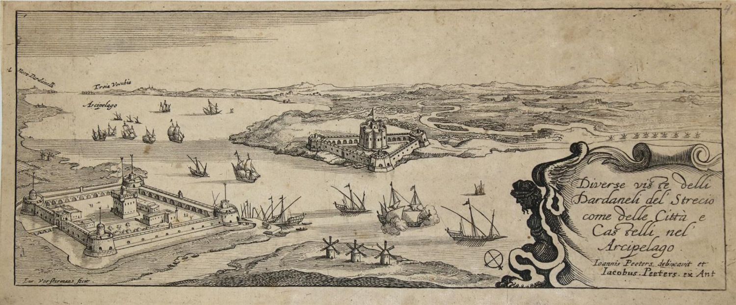 Große Abbildung Nr.1: 136-3147 Dardanellen.: (Ausland, Türkei)