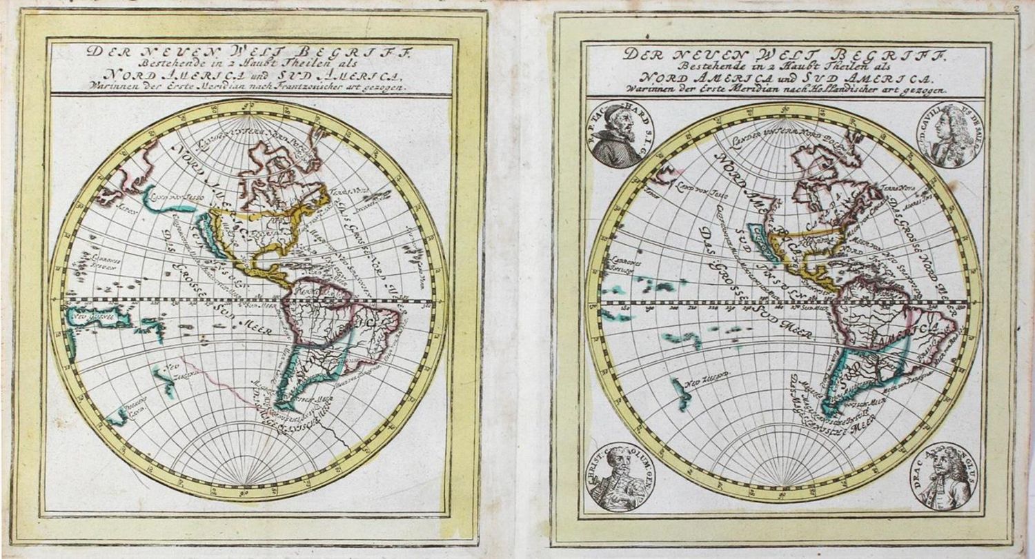 Große Abbildung Nr.1: 136-3153 Weltkarte.: (Ausland, Weltkarten)