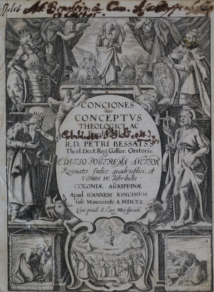Große Abbildung Nr.1: 136-32 Besse,P.de.: (Alte Drucke, Handschriften und Theologie)