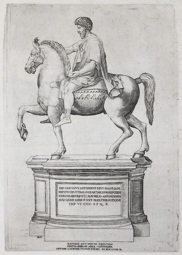 Große Abbildung Nr.1: 136-3213 Beatrizet, Nicolaus: (Künstlergraphik)