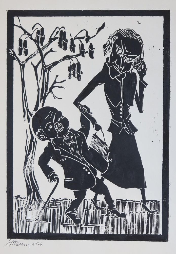 Große Abbildung Nr.3: 136-3224 Benner, Ernst: (Künstlergraphik)