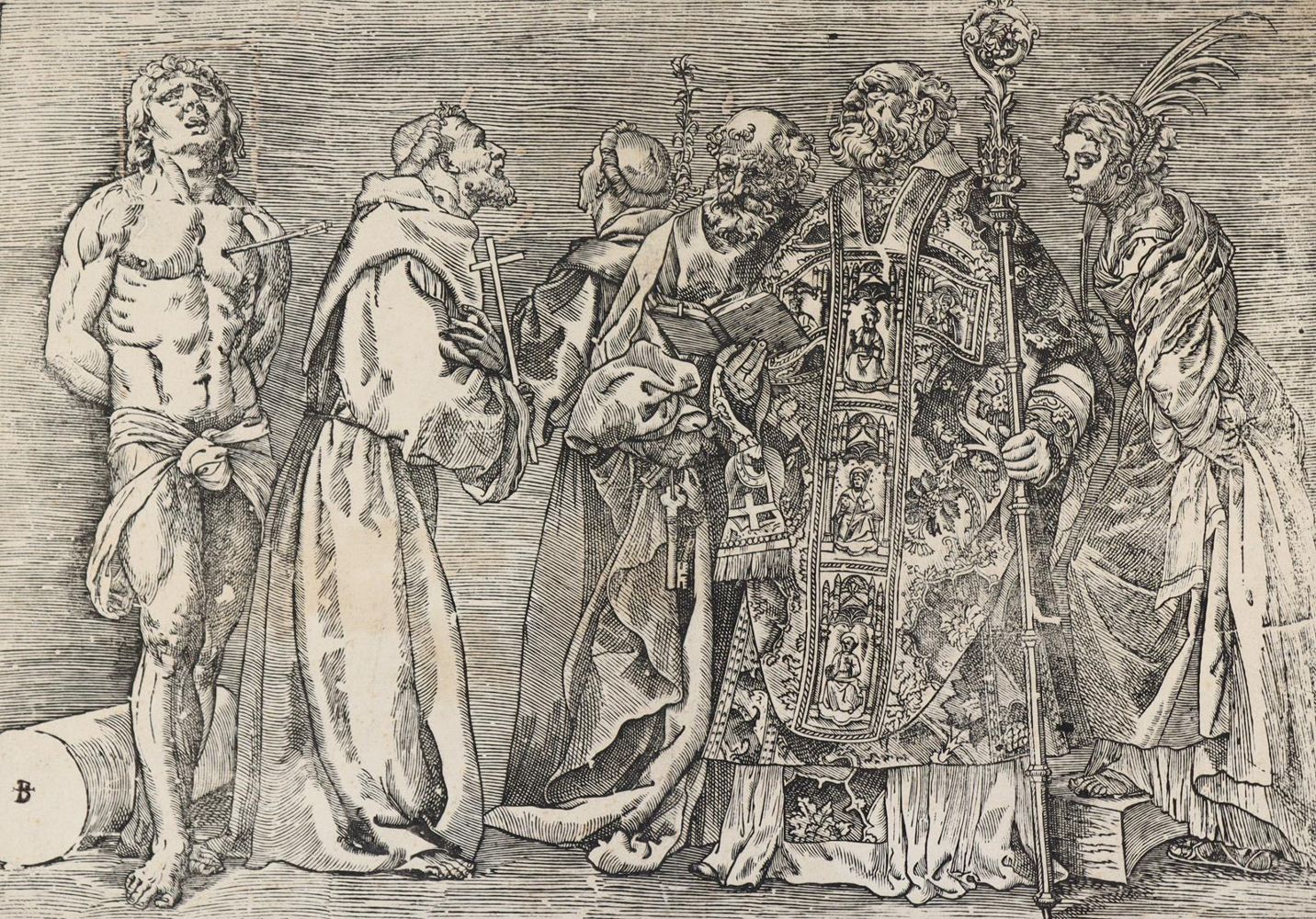 Große Abbildung Nr.1: 136-3258 Boldrini, Niccolò: (Künstlergraphik)