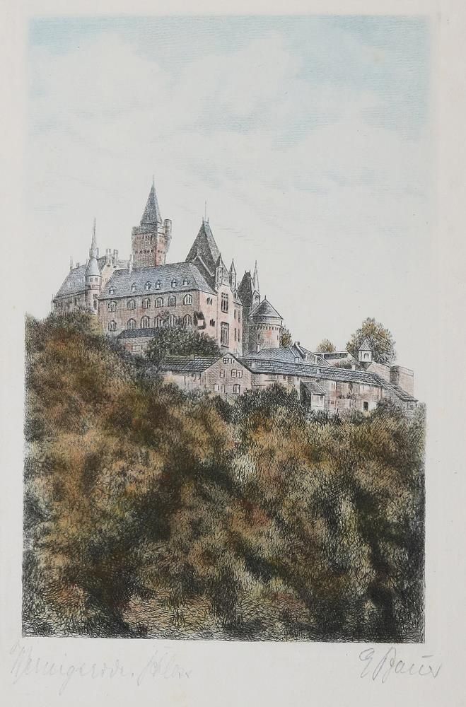 Große Abbildung Nr.2: 136-3277 Buchwald-Zinnwald, Erich: (Künstlergraphik)