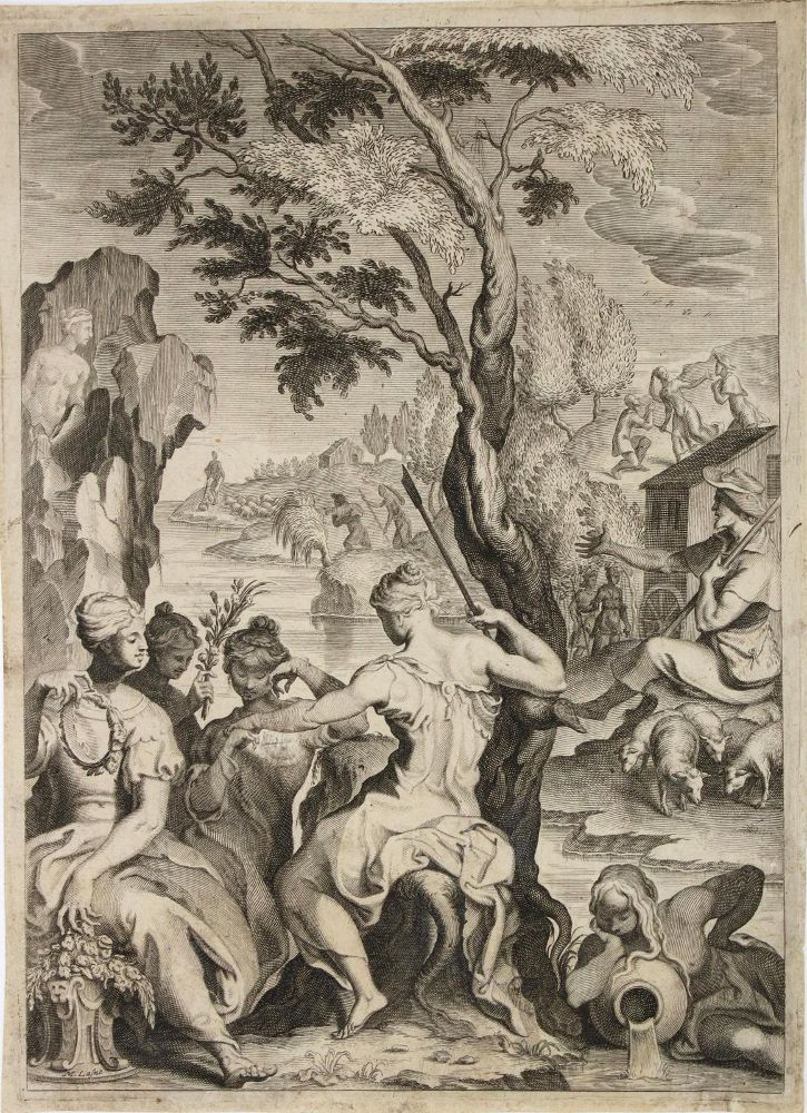 Große Abbildung Nr.1: 136-3292 Carracci, Agostino: (Künstlergraphik)