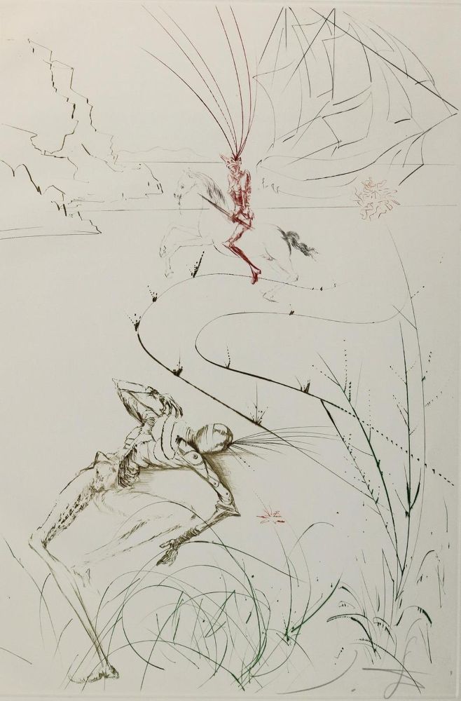 Große Abbildung Nr.1: 136-3323 Dali,Salvador: (Künstlergraphik)