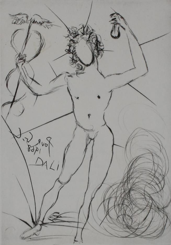 Große Abbildung Nr.1: 136-3324 Dali, Salvador: (Künstlergraphik)