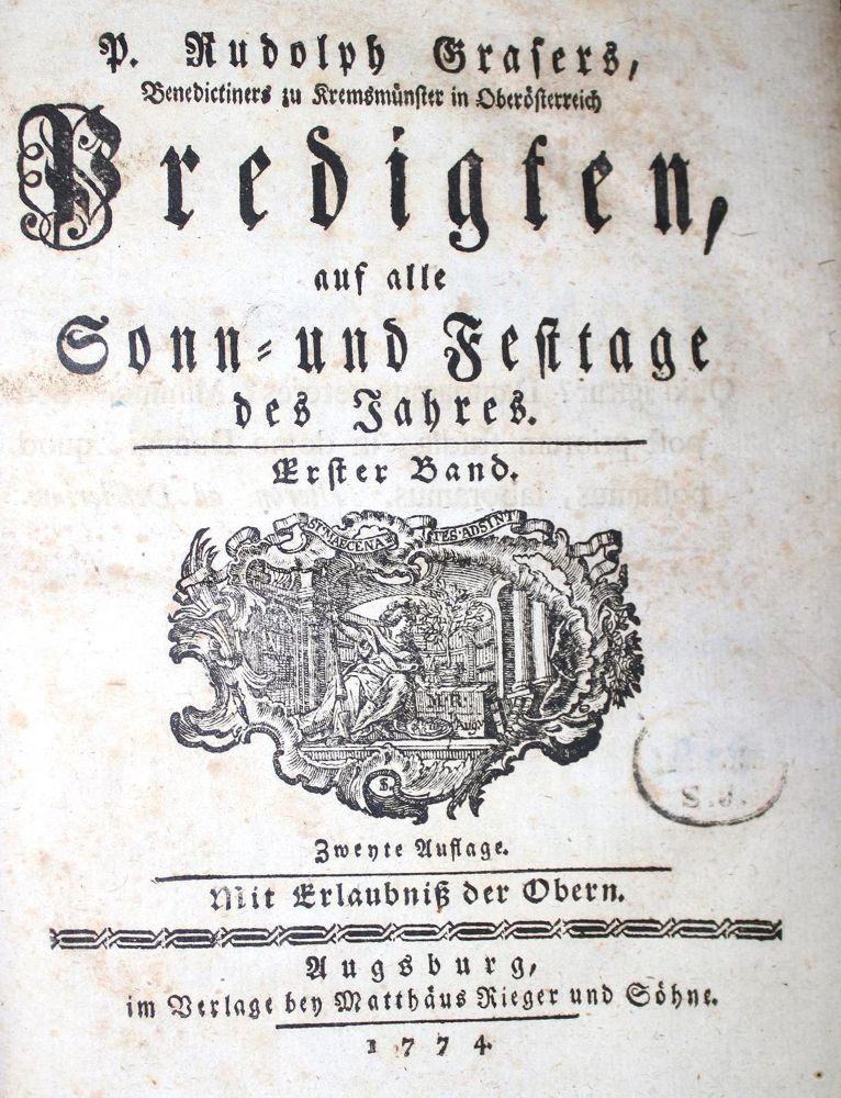 Große Abbildung Nr.1: 136-334 Sammlung: (Alte Drucke, Handschriften und Theologie)