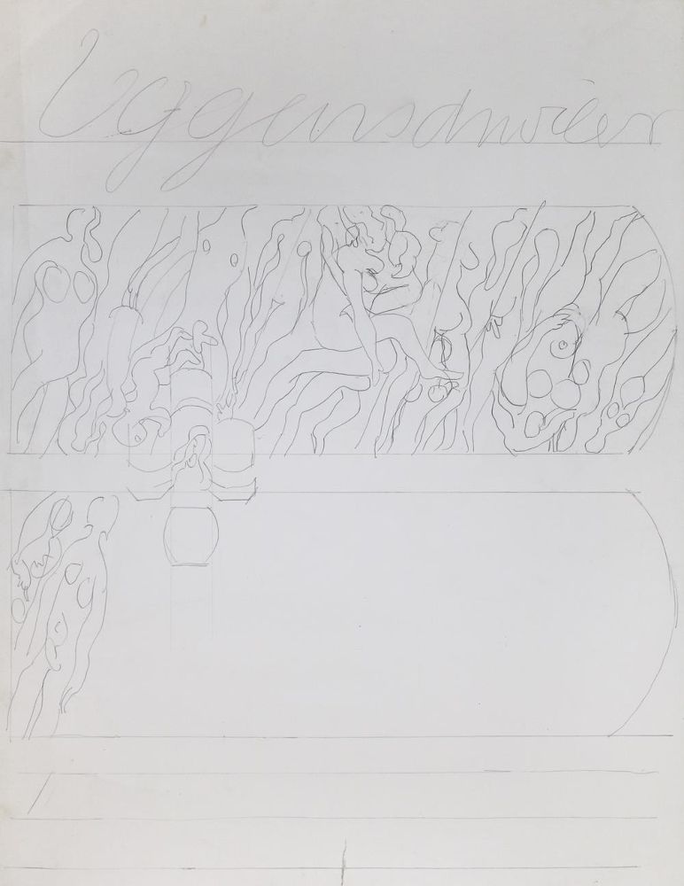 Große Abbildung Nr.2: 136-3382 Eggenschwiler, Franz: (Künstlergraphik)