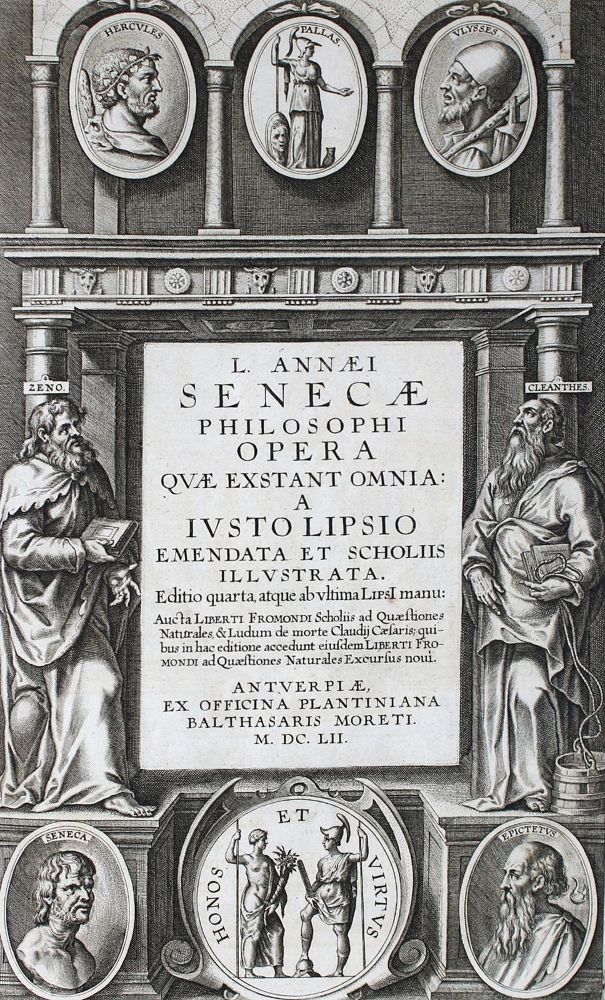 Große Abbildung Nr.1: 136-343 Seneca,L.A.: (Alte Drucke, Handschriften und Theologie)