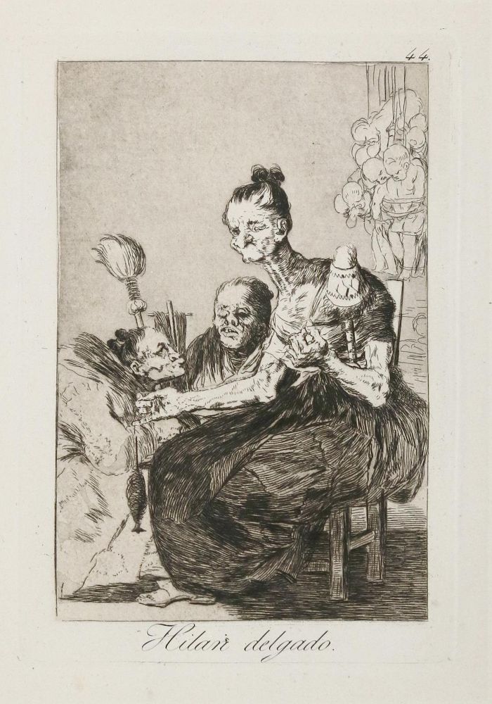 Große Abbildung Nr.1: 136-3471 Goya, Francisco de: (Künstlergraphik)
