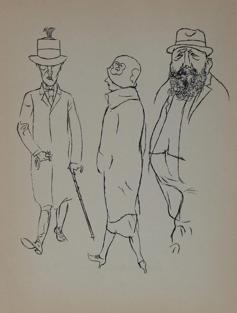 Große Abbildung Nr.3: 136-3489 Grosz, George: (Künstlergraphik)