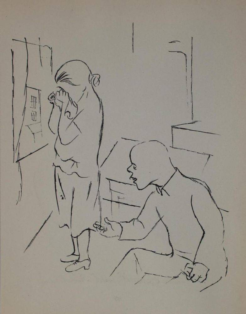 Große Abbildung Nr.4: 136-3489 Grosz, George: (Künstlergraphik)