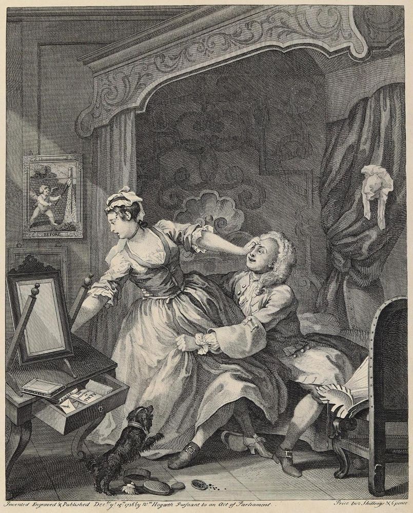 Große Abbildung Nr.1: 136-3536 Hogarth, William: (Künstlergraphik)