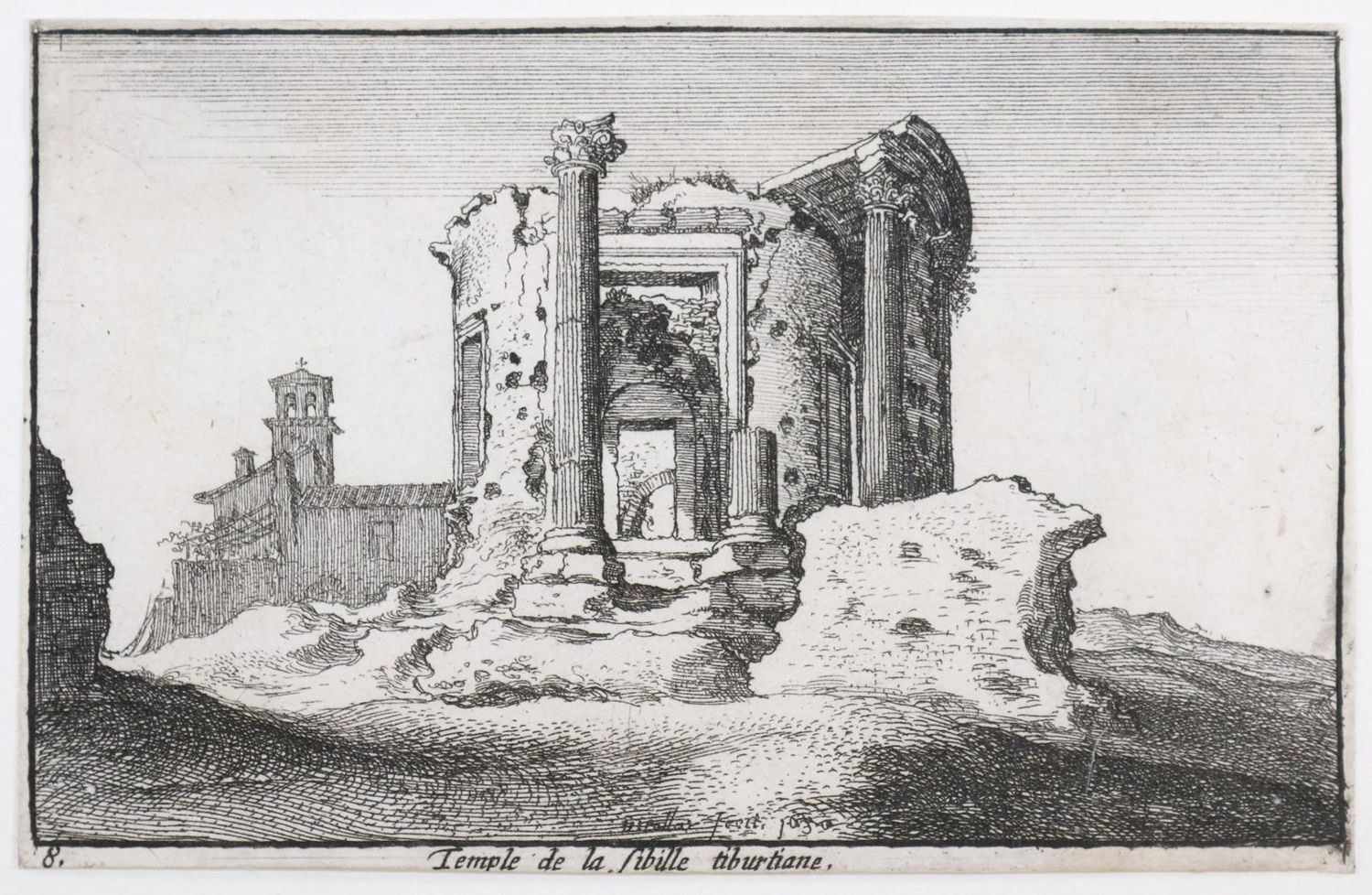 Große Abbildung Nr.1: 136-3541 Hollar, Wenzel: (Künstlergraphik)
