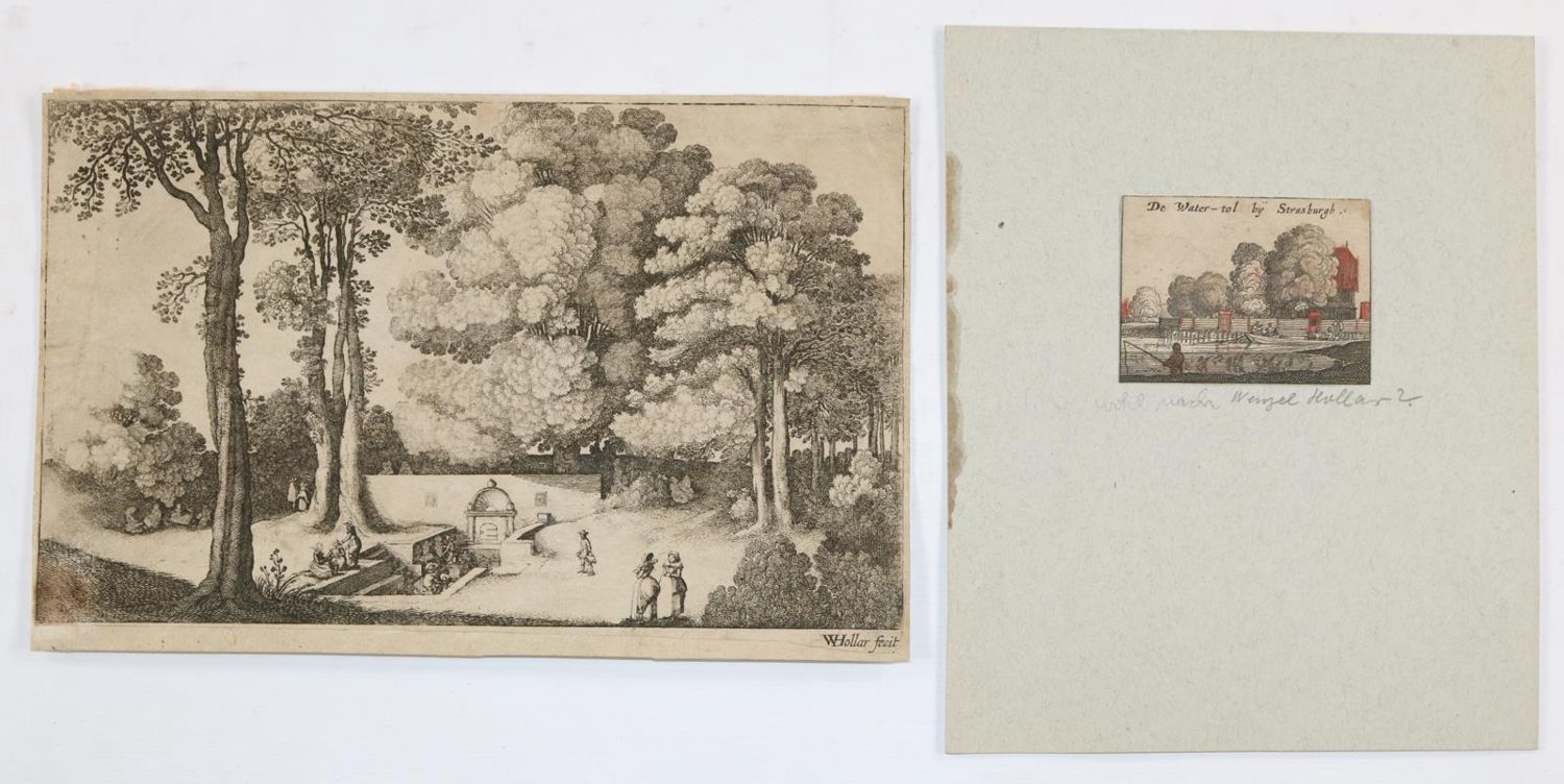 Große Abbildung Nr.3: 136-3541 Hollar, Wenzel: (Künstlergraphik)