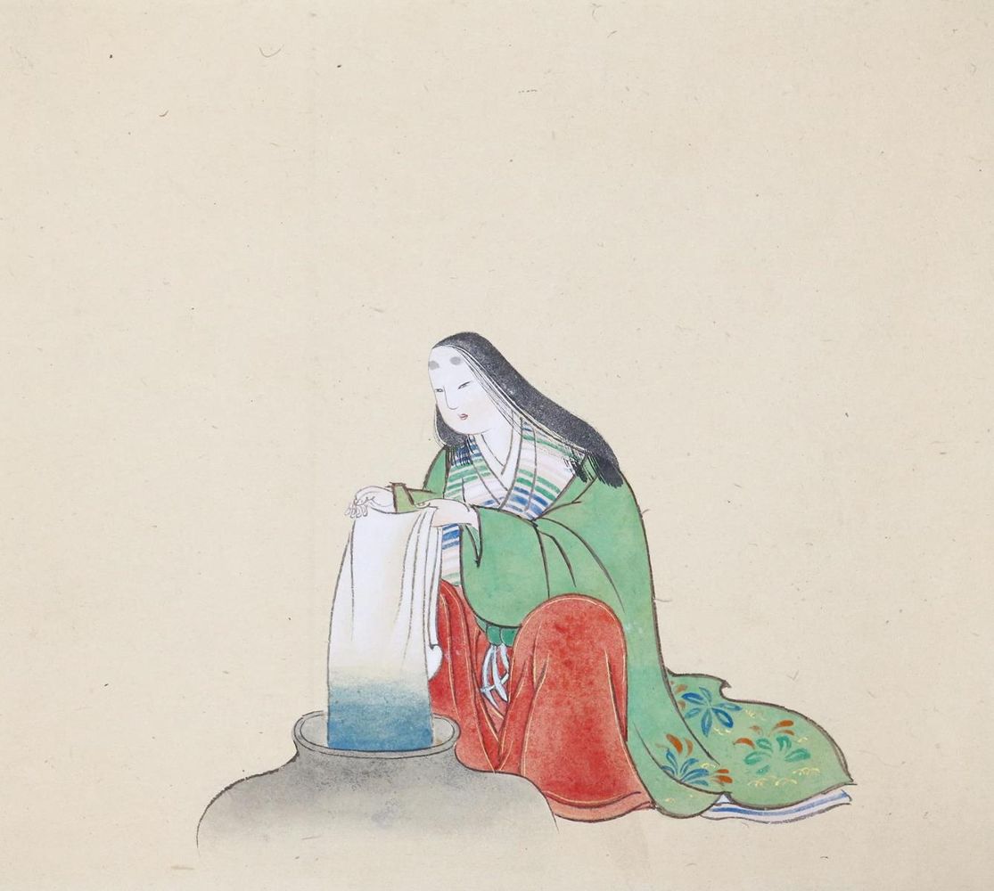 Große Abbildung Nr.3: 136-3597 Tosa Schule.: (Künstlergraphik, Japan)