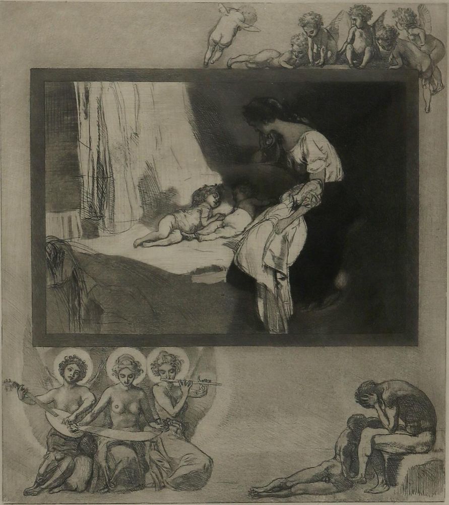 Große Abbildung Nr.1: 136-3604 Jettmar, Rudolf: (Künstlergraphik)