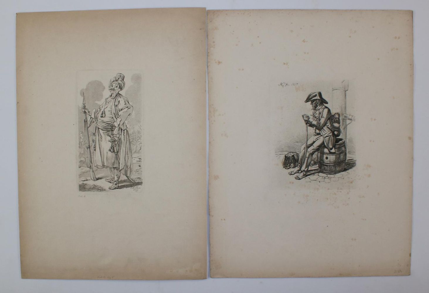 Große Abbildung Nr.5: 136-3658 Klein, Johann Adam: (Künstlergraphik)