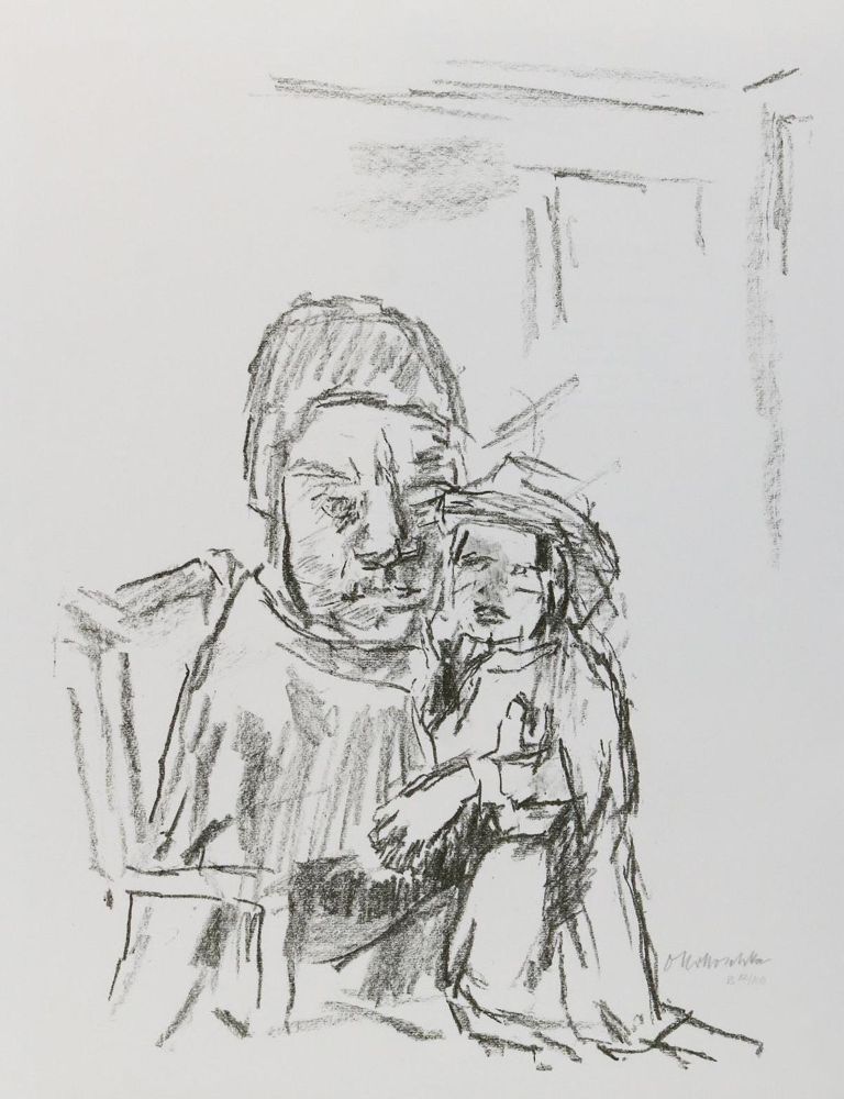 Große Abbildung Nr.1: 136-3676 Kokoschka, Oskar: (Künstlergraphik)
