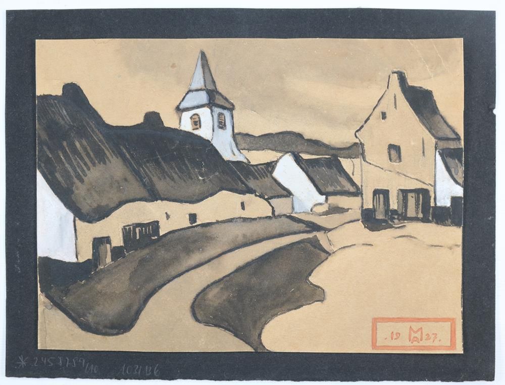 Große Abbildung Nr.2: 136-3691 Konvolut: (Künstlergraphik)