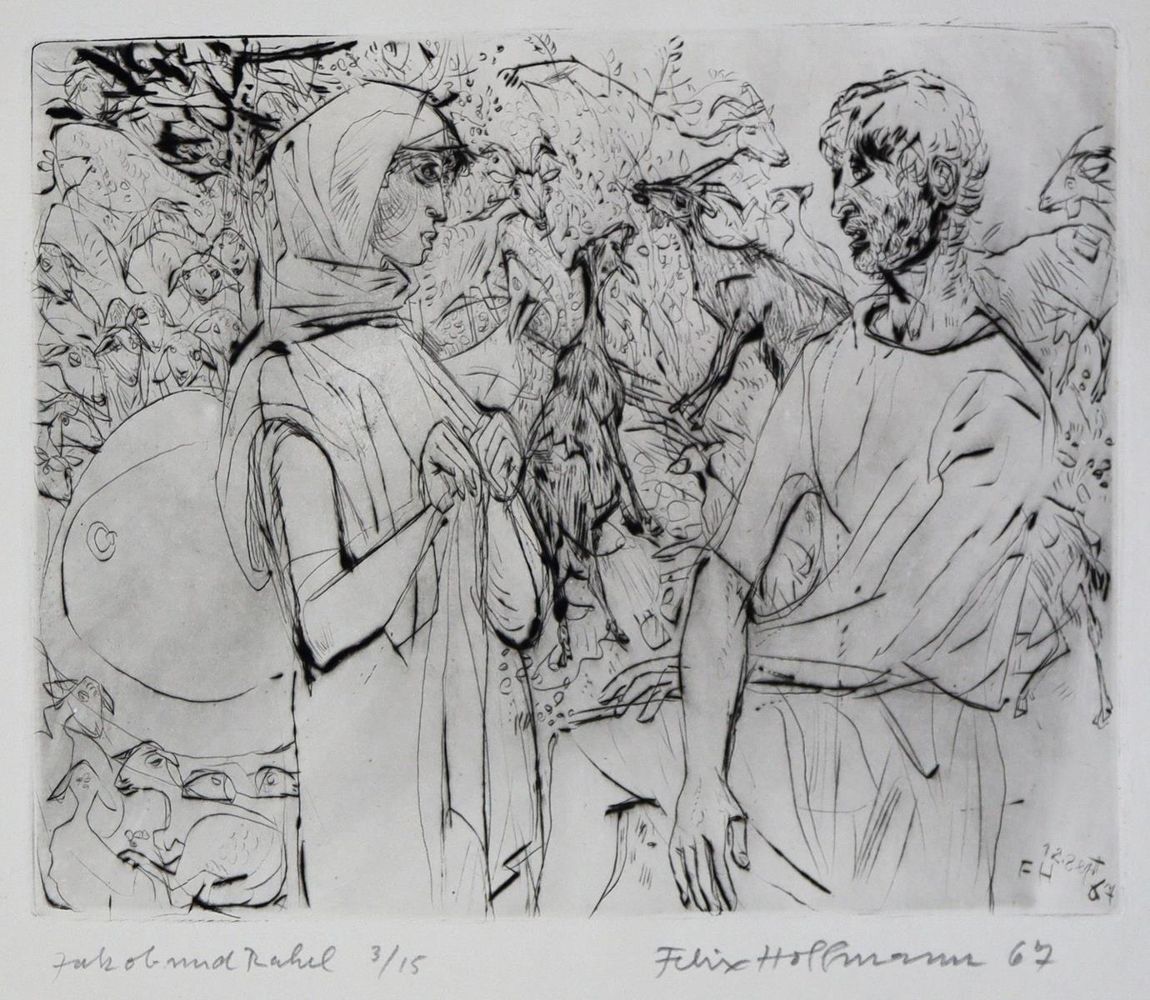 Große Abbildung Nr.6: 136-3711 Konvolut: (Künstlergraphik)
