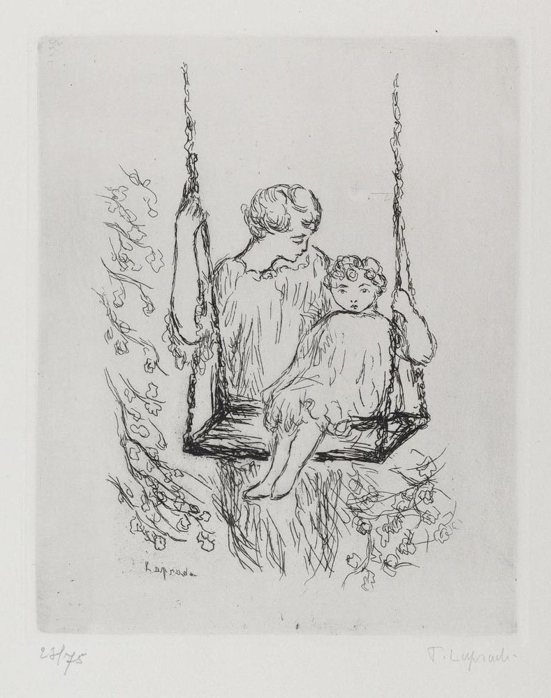 Große Abbildung Nr.1: 136-3745 Laprade, Pierre: (Künstlergraphik)