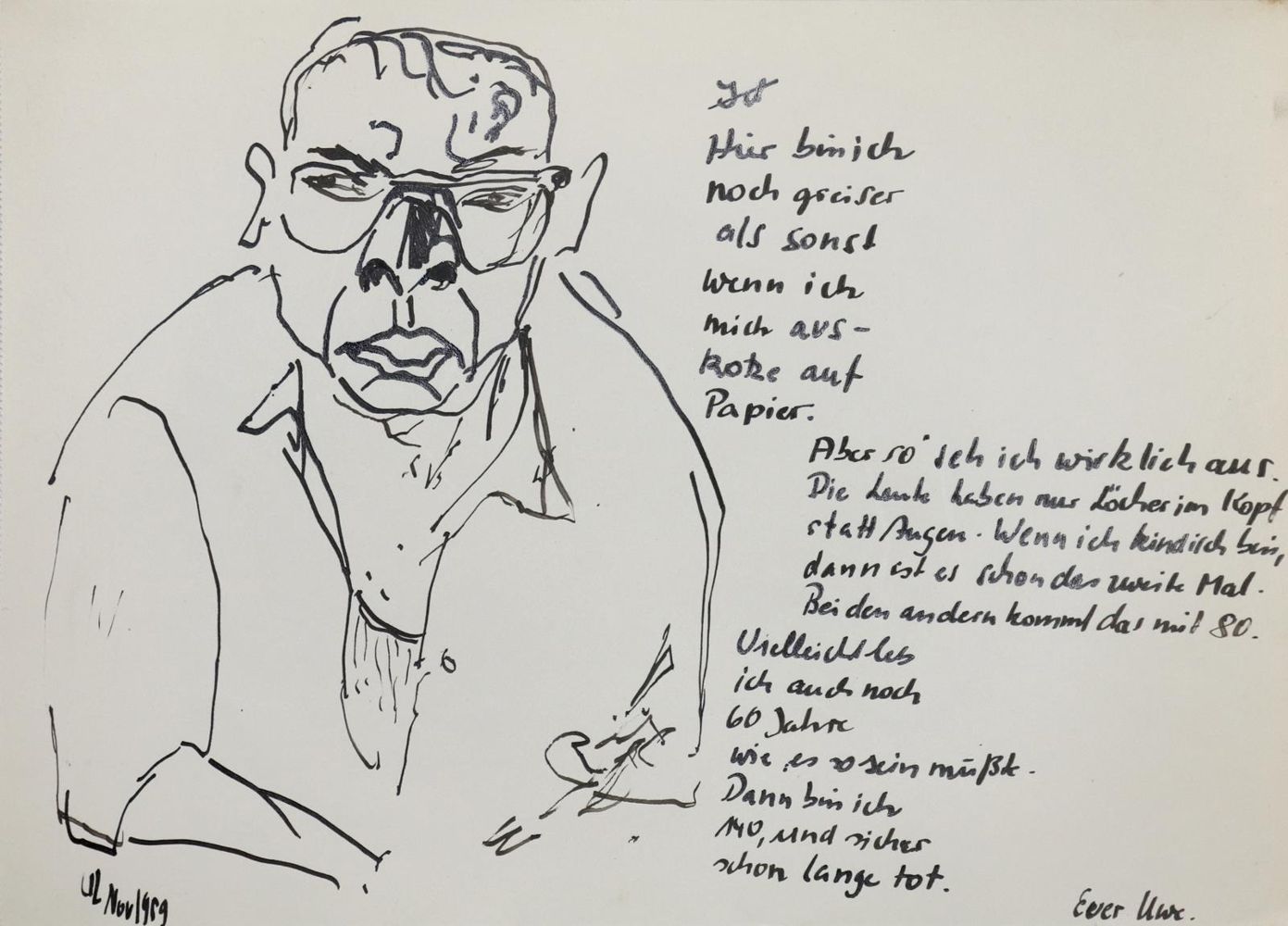 Große Abbildung Nr.21: 136-3748 Lausen, Uwe: (Künstlergraphik)