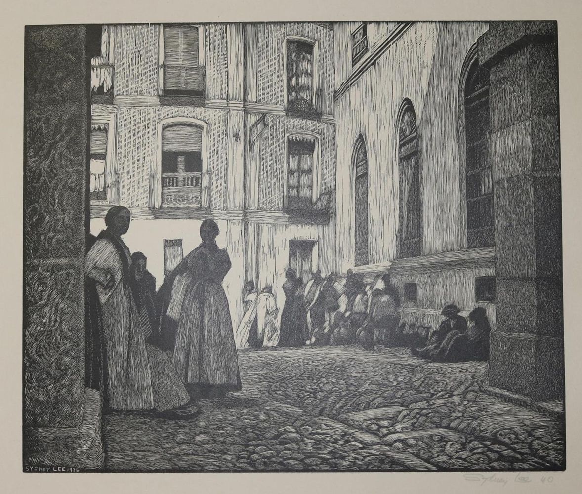 Große Abbildung Nr.1: 136-3763 Lee, Sydney: (Künstlergraphik)