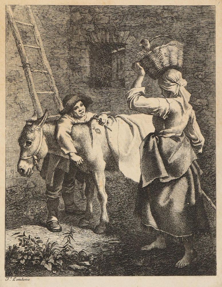 Große Abbildung Nr.1: 136-3782 Londonio, Francesco: (Künstlergraphik)