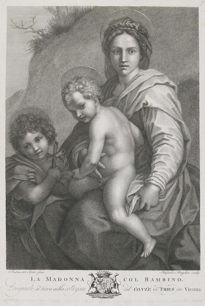 Große Abbildung Nr.1: 136-3834 Morghen, Raphael: (Künstlergraphik)