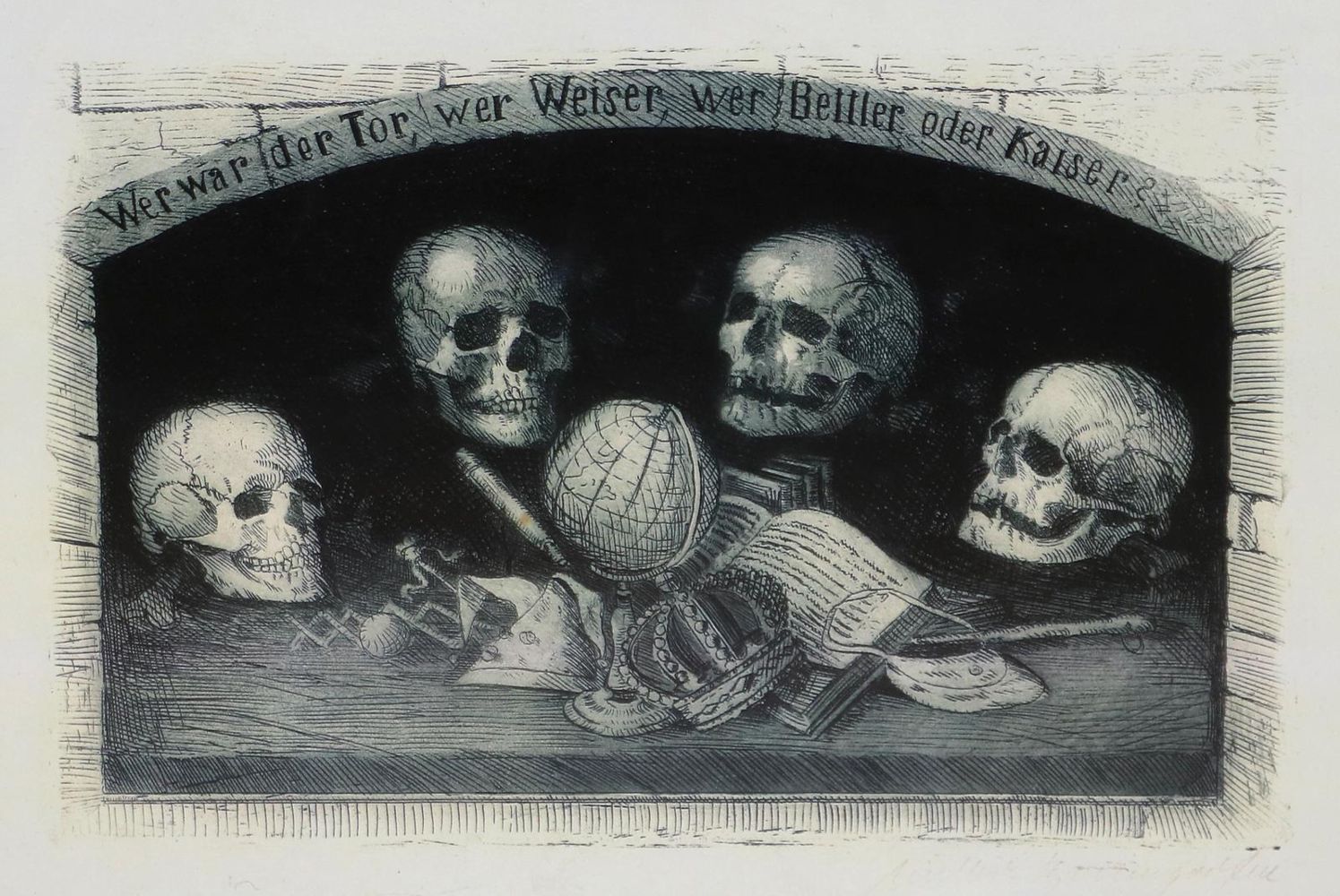 Große Abbildung Nr.1: 136-3840 Müller-Baumgarten, Carl: (Künstlergraphik)