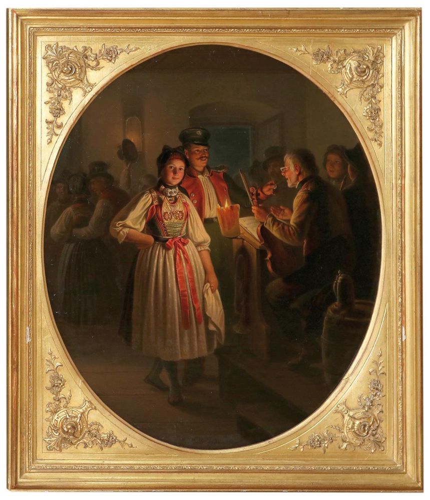 Große Abbildung Nr.1: 136-3841 Müller, Carl Friedrich Moritz (gen. Feuermüller): (Künstlergraphik)