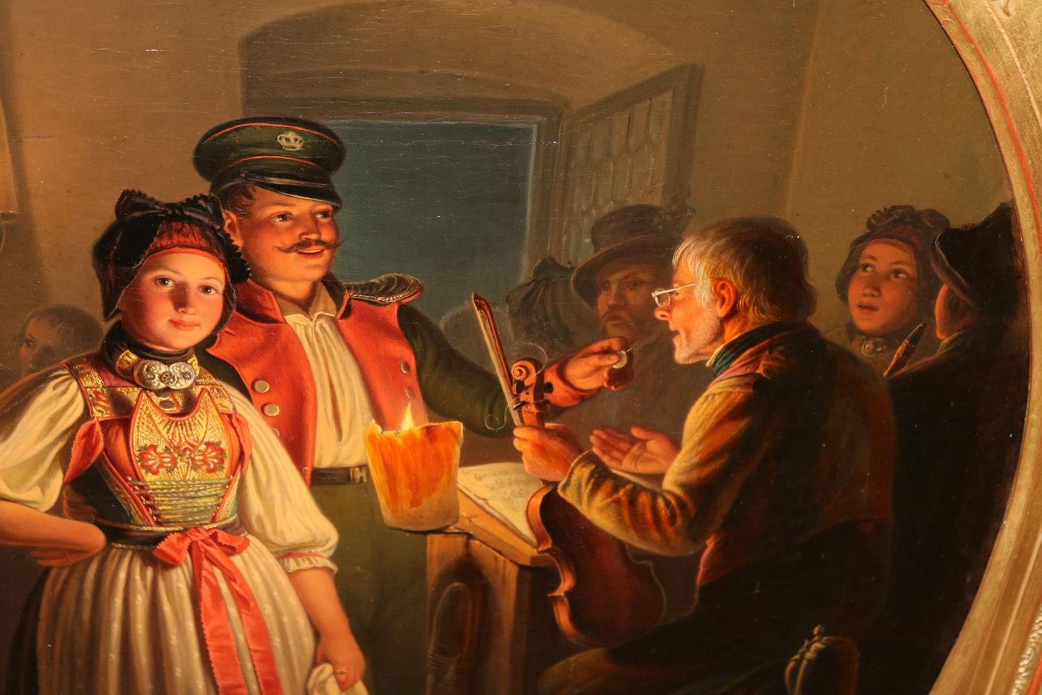 Große Abbildung Nr.24: 136-3841 Müller, Carl Friedrich Moritz (gen. Feuermüller): (Künstlergraphik)
