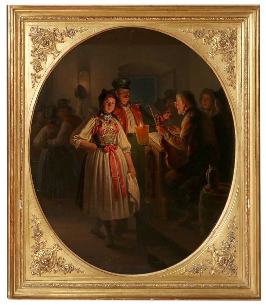Große Abbildung Nr.3: 136-3841 Müller, Carl Friedrich Moritz (gen. Feuermüller): (Künstlergraphik)