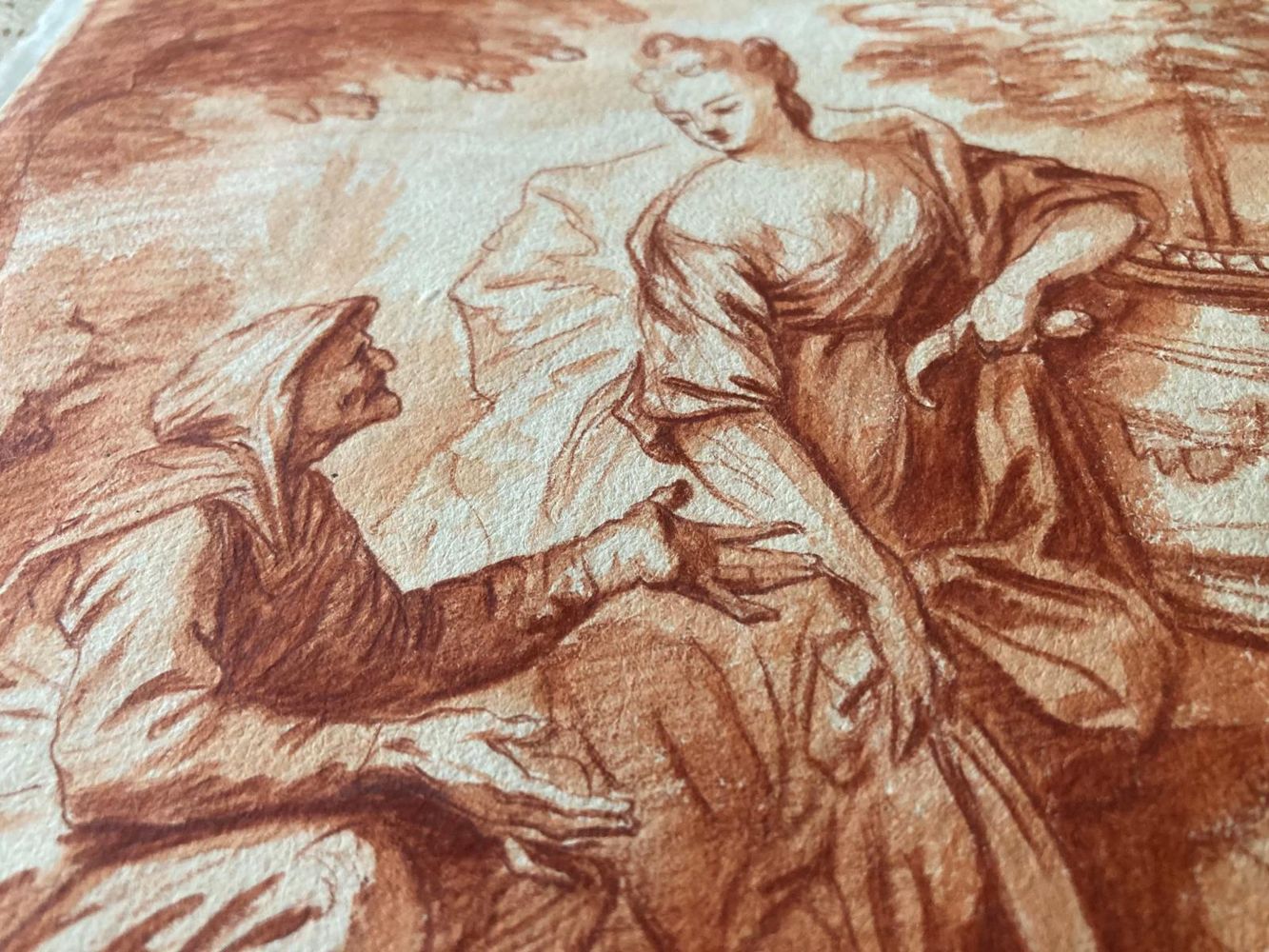 Große Abbildung Nr.3: 136-3859 Netscher, Caspar: (Künstlergraphik)