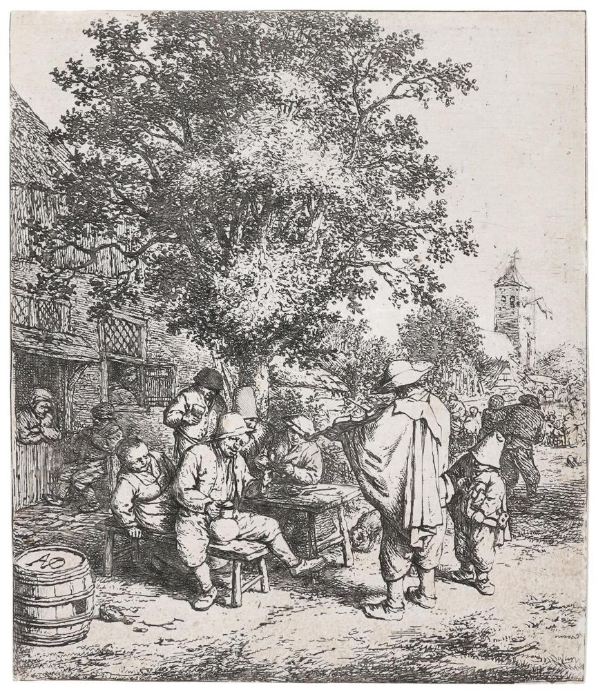 Große Abbildung Nr.1: 136-3867 Ostade, Adriaen van: (Künstlergraphik)