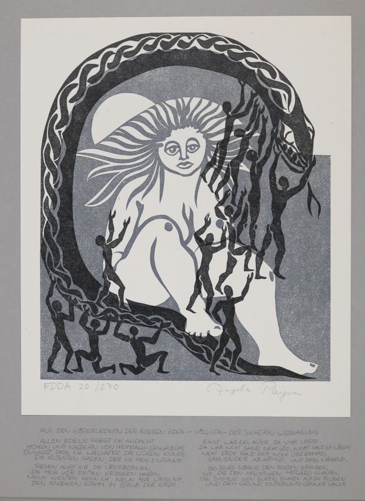 Große Abbildung Nr.1: 136-3879 Paysan, Angela: (Künstlergraphik)