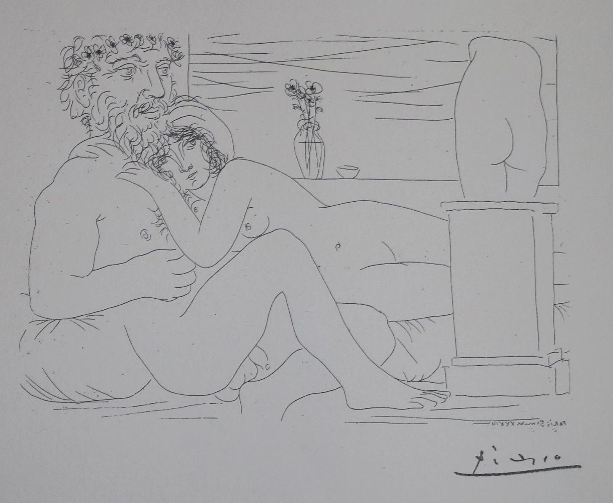 Große Abbildung Nr.1: 136-3897 Picasso, Pablo: (Künstlergraphik)