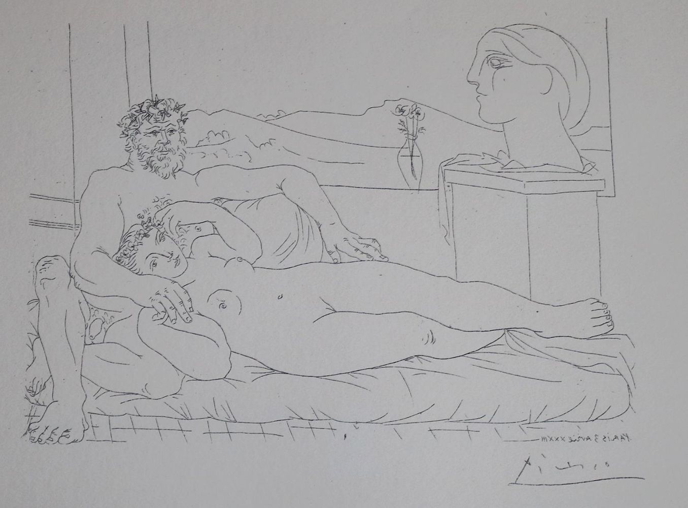 Große Abbildung Nr.2: 136-3897 Picasso, Pablo: (Künstlergraphik)