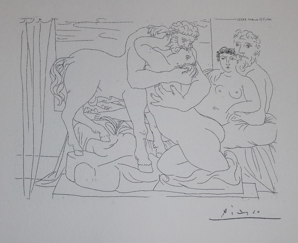 Große Abbildung Nr.3: 136-3897 Picasso, Pablo: (Künstlergraphik)